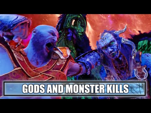 God of War Ragnarok - Kratos Kills all Gods and Monsters