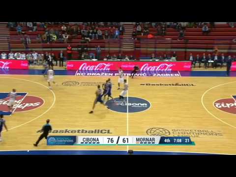 Highlights Cibona - KK Mornar  9.11.2016