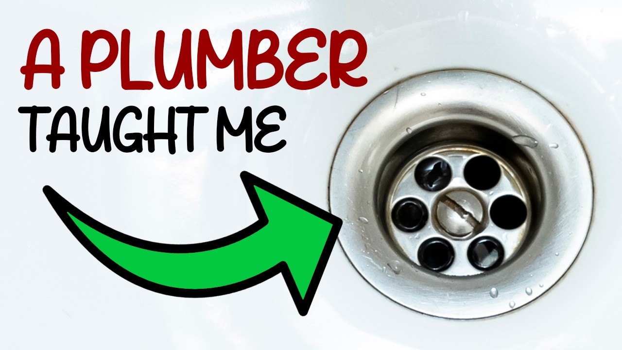 How to Clean a CLOGGED Drain & SMELLY Sink