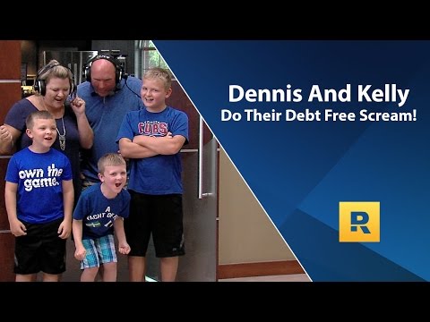 Dennis And Kelly's Debt Free Scream! Paid Off $44k in 8 months making $90k - Paid Off Their House!