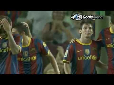 21 08 2010   Barcelona 4 0 Sevilla برشلونة - اشبيلية
