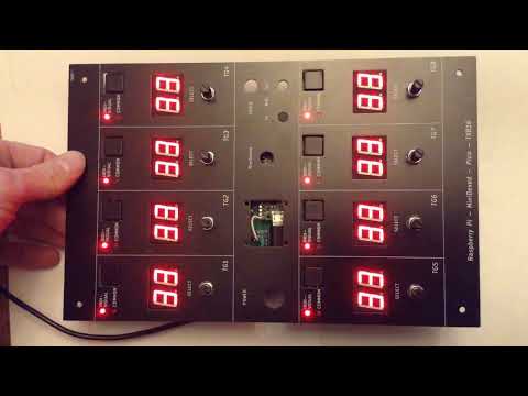MiniDexed TX816 IO Panel WIP