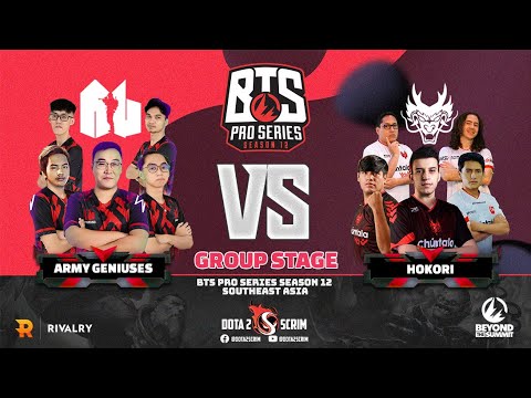 Army Geniuses vs Hokori - BTS Pro Series Season 12: Southeast Asia - Group Stage - BO2