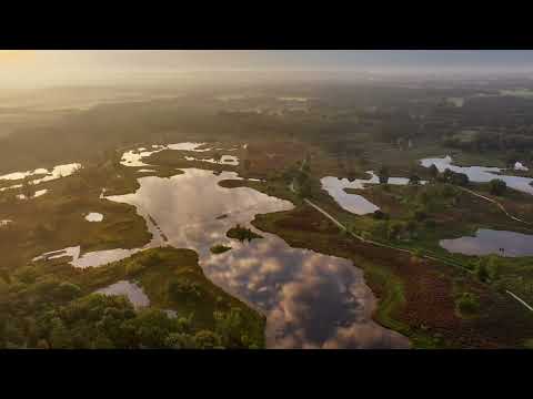 Zonsopgang boven de Overasseltse en Hatertse Vennen: Pure Rust 🌅✨