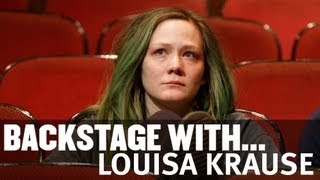 Backstage with THE FLICK's Louisa Krause