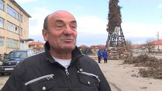 13-метрова клада издигат за Сирни Заговезни в село Добрич