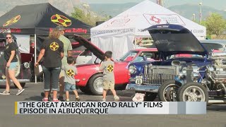 'Great American Road Rally' films episode in Albuquerque