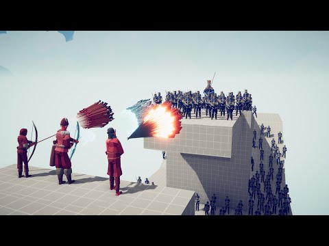 TRIO GODS vs 100x UNITS - Totally Accurate Battle Simulator TABS