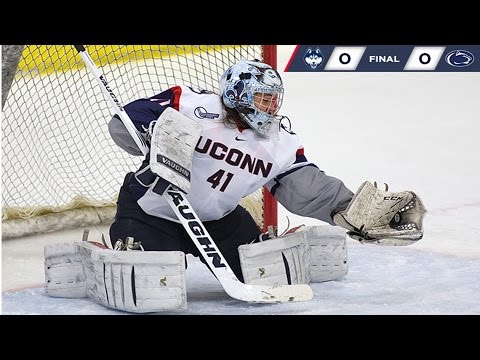 UConn Women's Ice Hockey vs. Penn State Game 1 Highlights