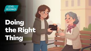 Doing the Right Thing | Easy English Conversation for Daily Life  | Daily English