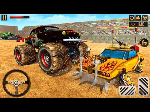 Monster Truck Collision Games：Monster Truck Derby Crash Stunts - Android Gameplay