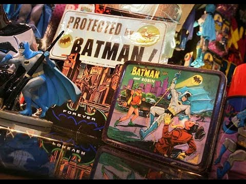 Worlds Largest Collection of Batman memorabilia with Kevin Silva in USA