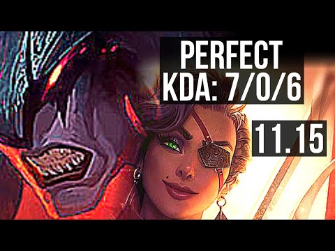 AATROX & Rakan vs SAMIRA & Twitch (ADC) | 7/0/6, 700+ games, Godlike | BR Master | v11.15
