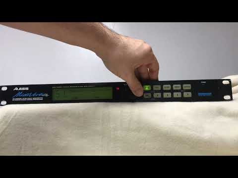 Alesis Multiverb 4 Reverb Delay Flanger Stereo FX for 80's Synths and Sound Design image 9