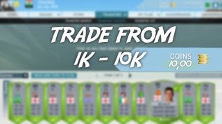 FIFA 16: HOW TO TRADE FROM 1K - 10K! (AMAZING TRADING METHODS)