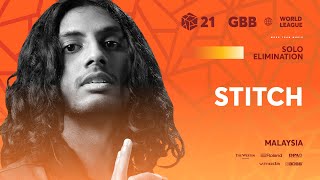 Soy yo pero cuando toco la más escuchada del minuto  suena mejor la del evento del 2019 werewolf（00:01:30 - 00:06:04） - Stitch 🇲🇾 I GRAND BEATBOX BATTLE 2021: WORLD LEAGUE I Solo Elimination