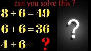 4 + 6 = ? Can you solve this tricky math puzzle step by step? | Mind challenge