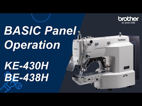 Brother nexio be-438hx button sewing machine, automation gra...