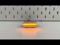 LED dynamické smerovky - Nissan Navara / Micra / 350Z / Note / Pathfinder / Qashqai (2002->) - Video Youtube