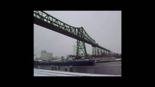 preview picture of video 'Die Hochbrücke in Rendsburg'