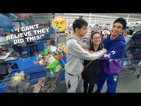 Cutting People in Line, Then Paying For Their Groceries Video