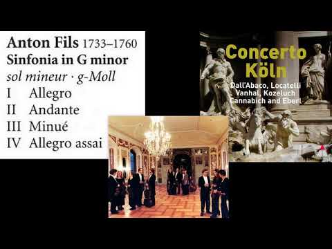 Anton Fils - Sinfonia in G minor, Concerto Köln
