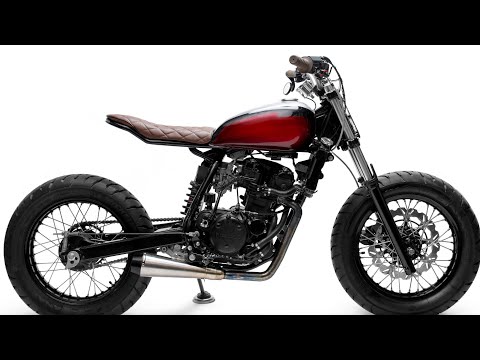 Kawasaki street tracker build time lapse