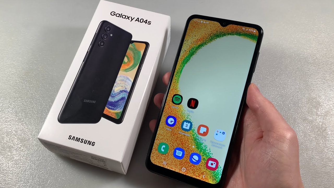 Смартфон Samsung Galaxy A04s 4/64Gb медный