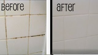 Easy Grout bathtub cleaning tip!- Mamiposa26