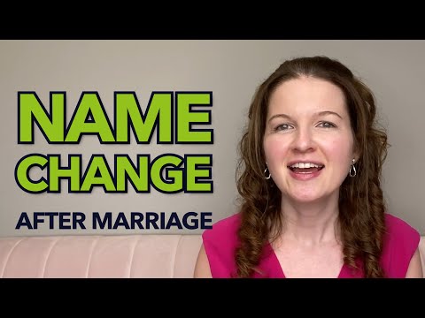 Name Change After Marriage