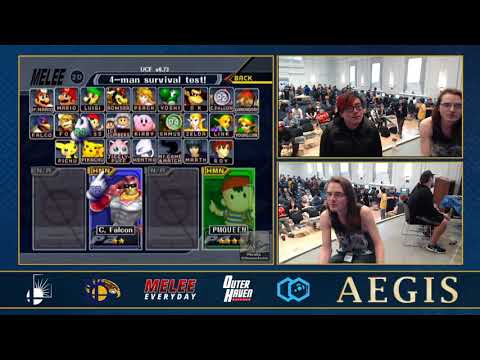 Aegis Melee Pools - Kebinsan (Sheik) vs Ghast (C. Falcon)