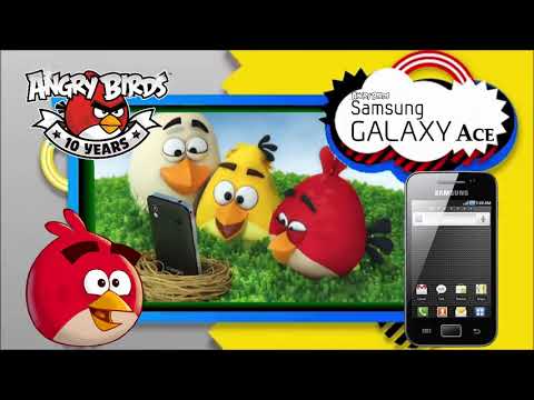 Pub Samsung Galaxy Ace - Angry Birds (Sonic Generations Green Screen)