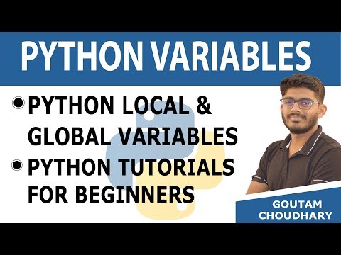 25 Local Global Variables in Python Python Tutorials for Beginners