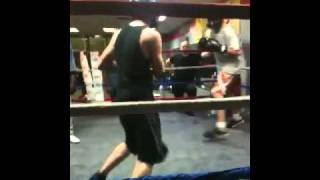 Jesse Harris boxing