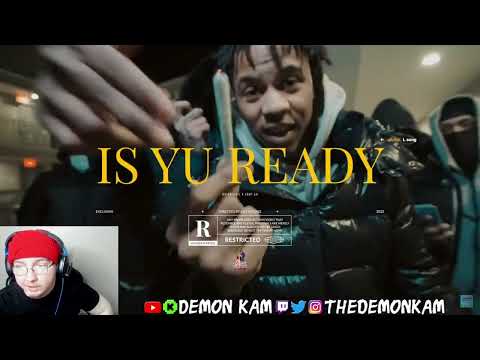 Demon Kam Reacts to Dripalogic x Sdot Go - Is Yu Ready (Shot by KLO Vizionz)