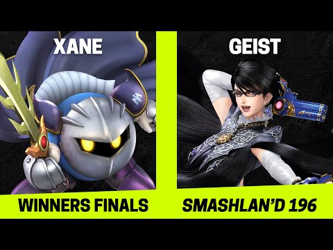 SmashLAN'd 196 Winners Finals - xane (Meta Knight, Pyra/Mythra) vs Geist (Bayonetta) - SSBU