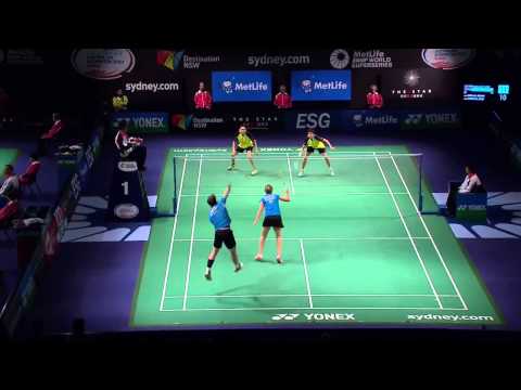 2014 THE STAR AUSTRALIAN BADMINTON OPEN-SF-XD- Prapakamol/Thoungthongkam VS Fuchs/Michels
