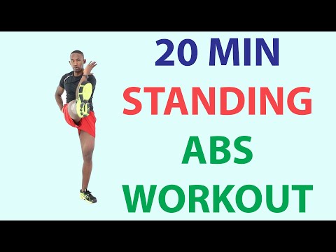 Standing Ab Workout for Lower Abs 20 Minute Flat Belly Workout