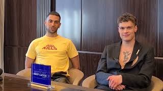 Mahmood & Blanco interview for Blog'o'vision - Eurovision 2022