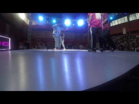 Juste Debout Brasil 2016 - House Dance  ( Walmor Calado e Wallison Culu ) Brasil vs Chile