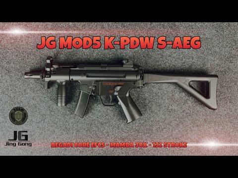 [REVIEW] BEGADI/JG MOD5 K-PDW S-AEG, MP5 K PDW Airsoft mit BEGADI Core EFCS, Mamba 30K, FSWS Test