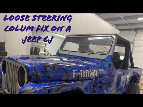 Loose steering fix on a Jeep CJ