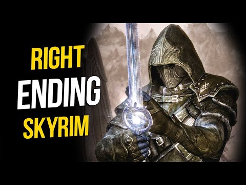 What happens if you don't KILL Parturnax in Skyrim? The Ending is Correct