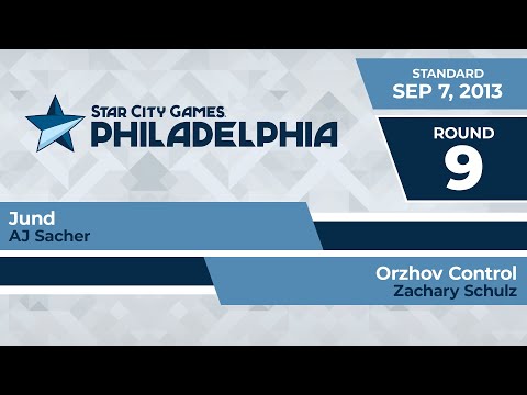 SCGPHILLY: Round 9 - AJ Sacher vs Zachary Schulz | Standard