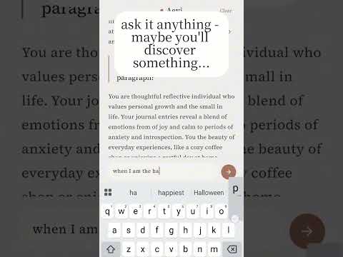 Aevi: AI Journal & Reflection