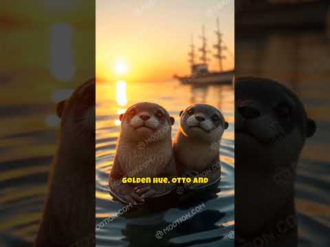 Otto and Luna Part 1 #seaotters #love #oceanlife #relationshipgoals #nature