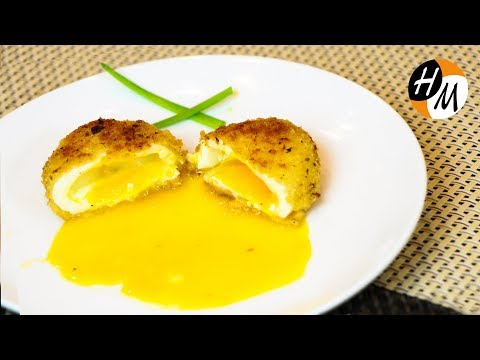 POCHIERTES EI (PANIERTES EI) | Einfacher und origineller Snack -- HM, #13