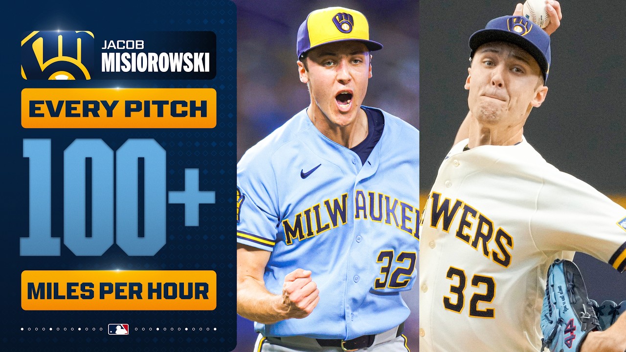 EVERY Jacob Misiorowski pitch over 100+ MPH in 2026 ... SO FAR! 🔥 | MLB Highlights