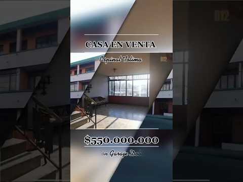 Vendo casa en Espinal Tolima 🏡$550.000.000💰💛Contacto: 3108570008