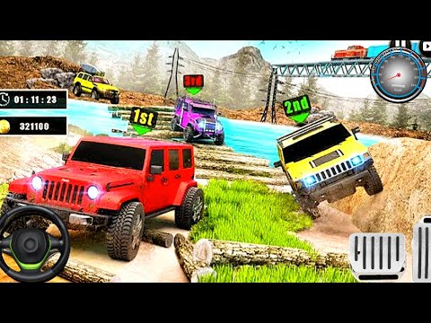 4x4 SUV off-road driving simulator - #7 driving jeep series 🚨